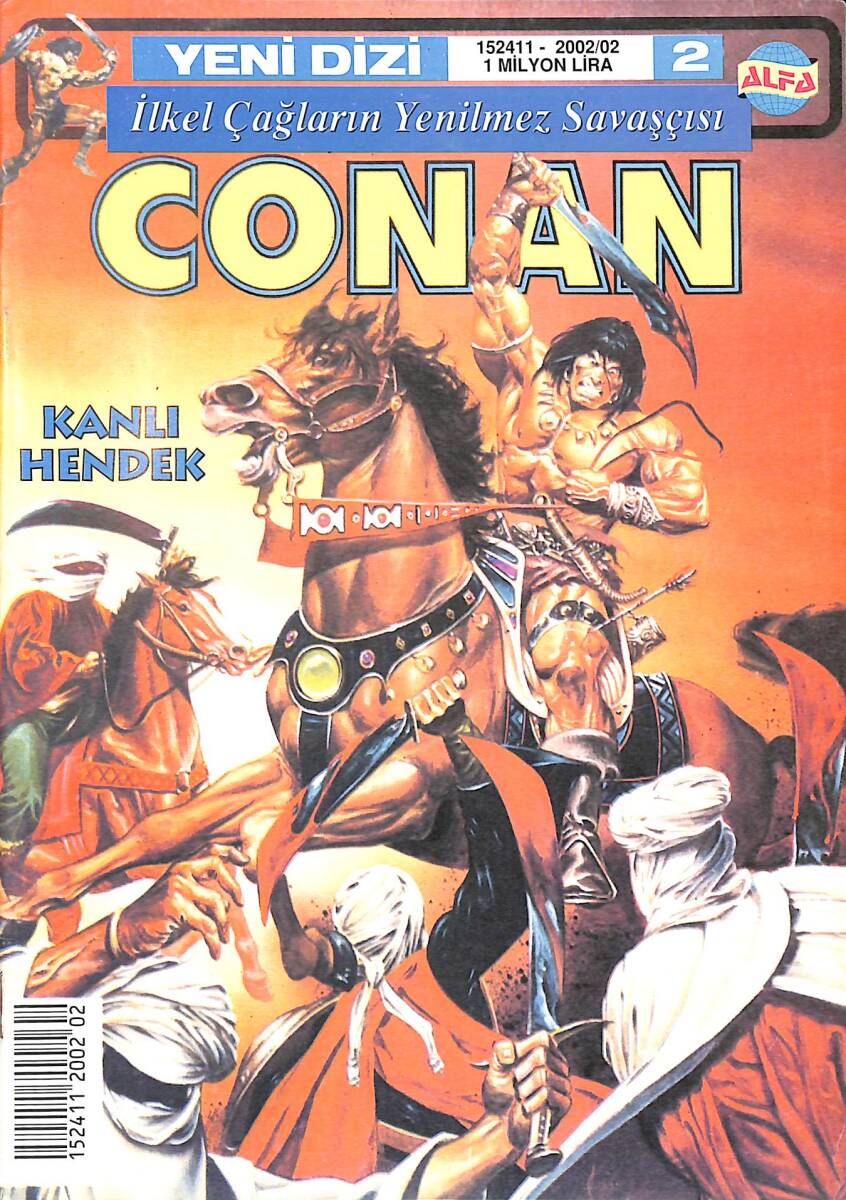 CONAN Çizgi Roman Sayı:2 (11 Ocak 2002) - Kanlı Hendek NDR98399 - 1
