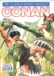  CONAN Çizgi Roman Sayı:26 - Kral Tutamon (7 Eylül 2001) NDR88264 - Gökçekoleksiyon