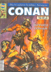 CONAN Çizgi Roman Sayı:29 - Büyücü Conan (12 Ekim 2001) NDR88266 - Gökçekoleksiyon