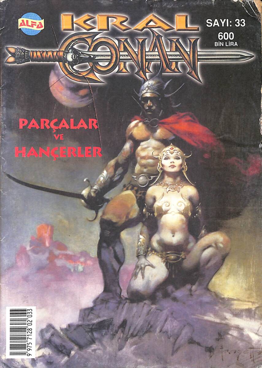 CONAN Çizgi Roman Sayı:33 (1-15 Ocak 2001) - Parçalar Ve Hançerler NDR98391 - 1