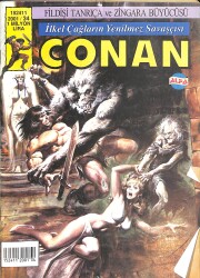 CONAN Çizgi Roman Sayı:34 - Fildişi Tanrıça ve Zingara Büyücüsü NDR88270 - Gökçekoleksiyon