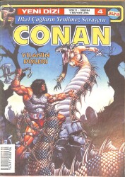 CONAN Çizgi Roman Sayı:4 - Yılanın Dişlileri (8 Şubat 2002) NDR88804 - Gökçekoleksiyon