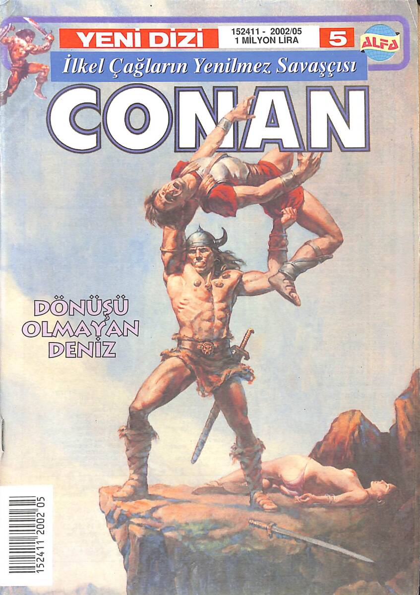 CONAN Çizgi Roman Sayı:5 (15 Şubat 2002) - Dönüşü Olmayan Deniz NDR98397 - 1