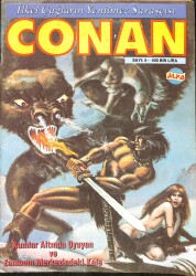 CONAN Çizgi Roman Sayı:5 - Kumlar Altında Uyuyan Ve Zamanın Merkezindeki Kale (16-30 Eylül 1999) NDR88786 - Gökçekoleksiyon