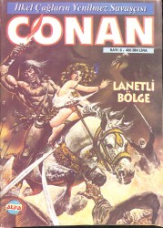 CONAN Çizgi Roman Sayı:6 - Lanetli Bölge (1-15 Ekim 1999) NDR88785 - Gökçekoleksiyon