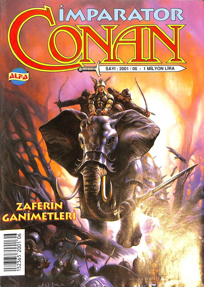 CONAN Çizgi Roman Sayı:6 - Zaferin Ganimetleri (28 Eylül 2001) NDR88856 - 1