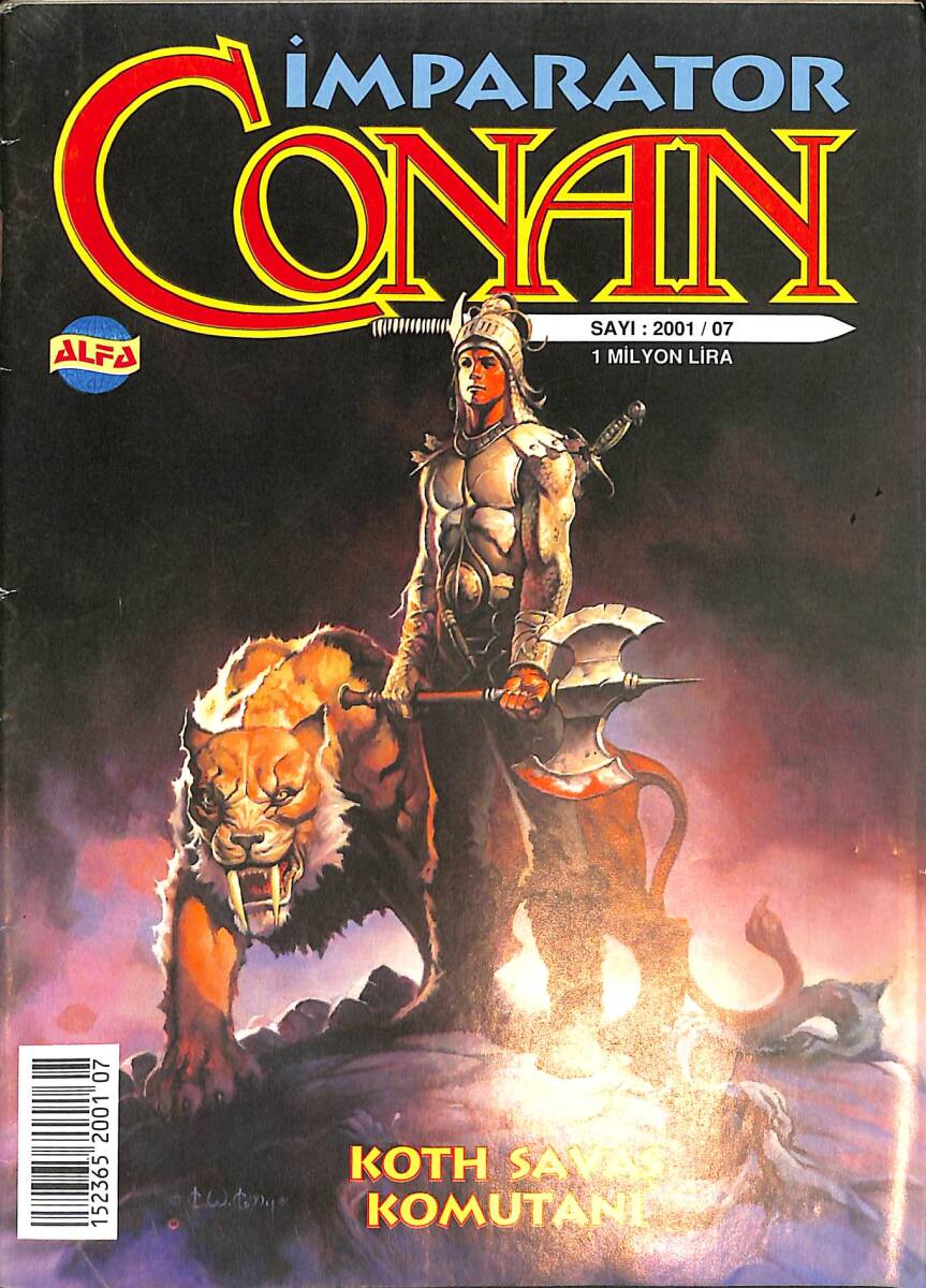 CONAN Çizgi Roman Sayı:7 - Koth Savaş Komutanı (12 Ekim 2001) NDR88864 - 1