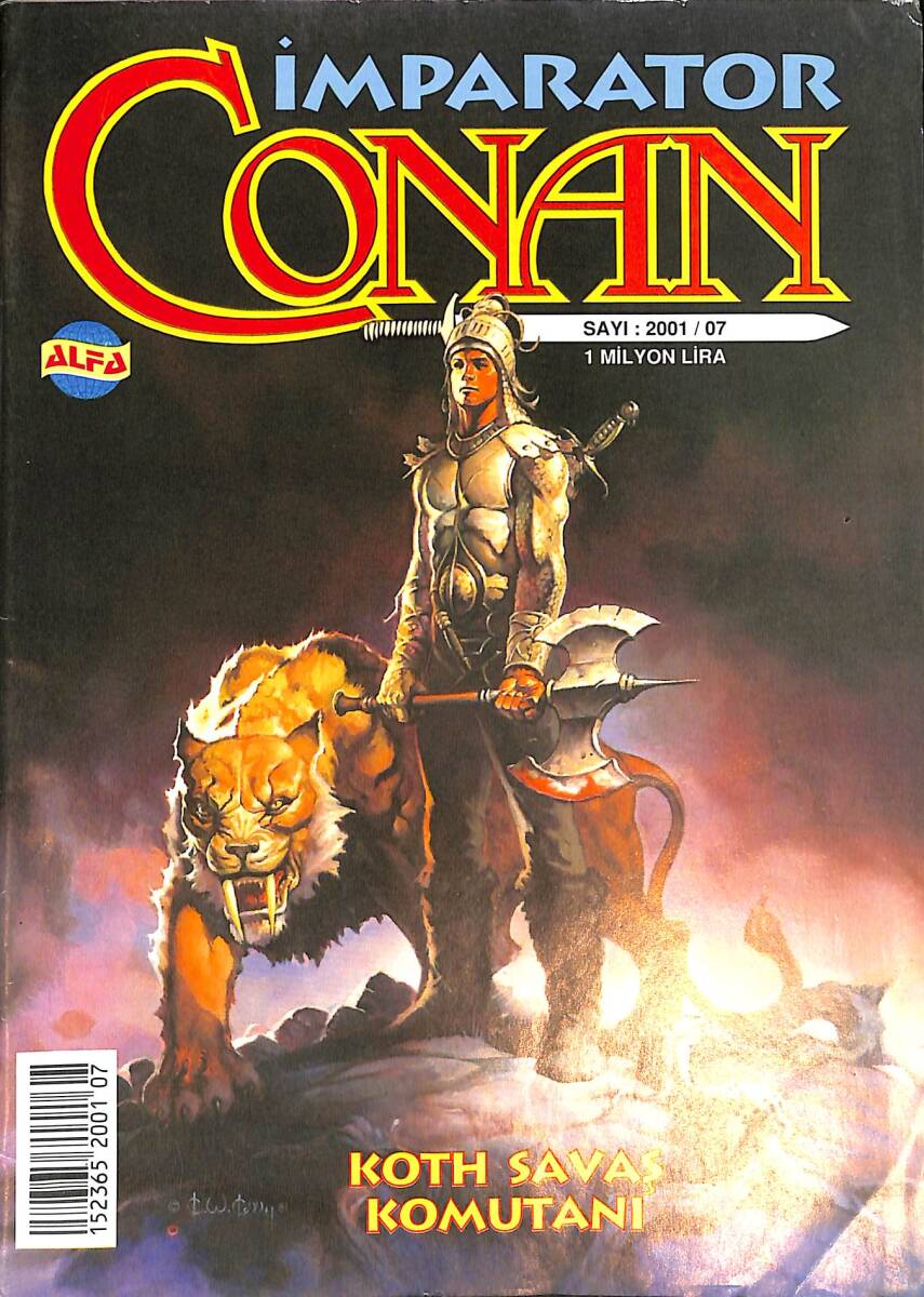 CONAN Çizgi Roman Sayı:7 - Koth Savaş Komutanı (12 Ekim 2001) NDR88870 - 1