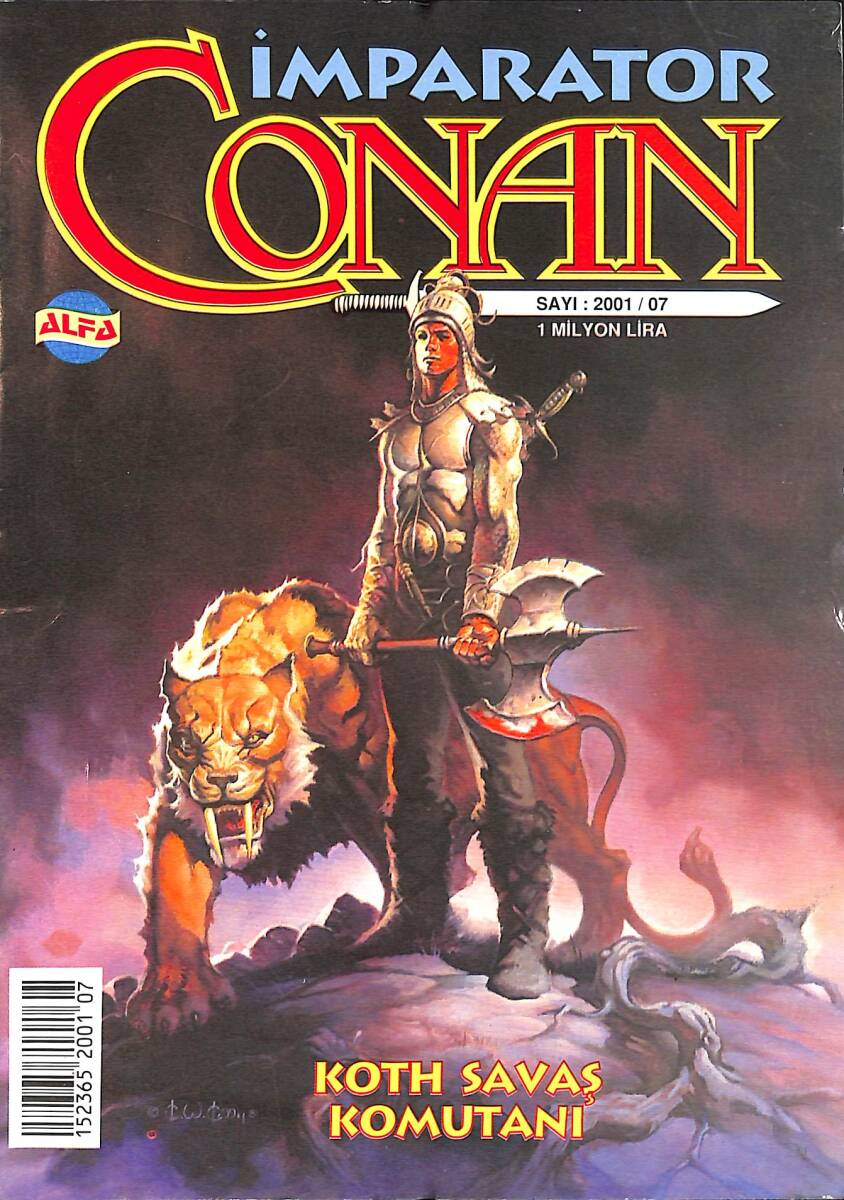 CONAN Çizgi Roman Sayı:7 - Koth Savaş Komutanı (12 Ekim 2001) NDR98418 - 1