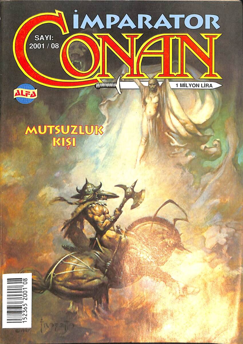 CONAN Çizgi Roman Sayı:8 - Mutsuzluk Kışı (19 Ekim 2001) NDR88843 - 1