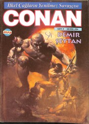 CONAN Çizgi Roman Sayı:9 - Demir Şeytan (16-30 Kasım 1999) NDR88825 - Gökçekoleksiyon