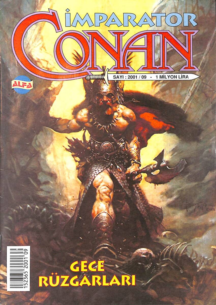 CONAN Çizgi Roman Sayı:9 - Gece Rüzgarları (2 Kasım 2001) NDR98417 - 1
