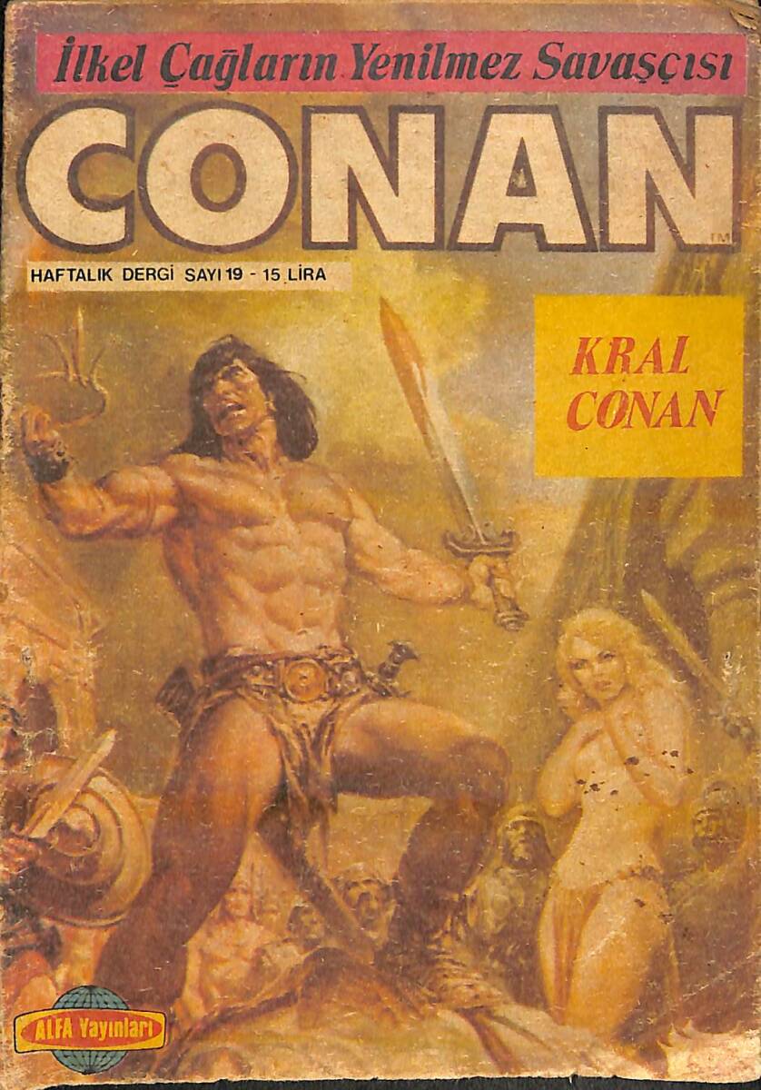 CONAN - İlkel Çağların Yenilmez Savaşçısı - Sayı 19 NDR93966 - 1