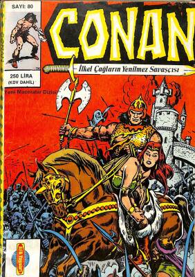Conan İlkel Çağların Yenilmez Savaşçısı Sayı80 - Alfa Yayıncılık NDR79819 - 1