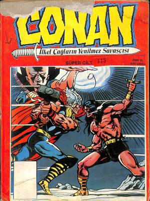 Conan İlkel Çağların Yenilmez Savaşçısı Süper Cilt113 NDR79776 - 1