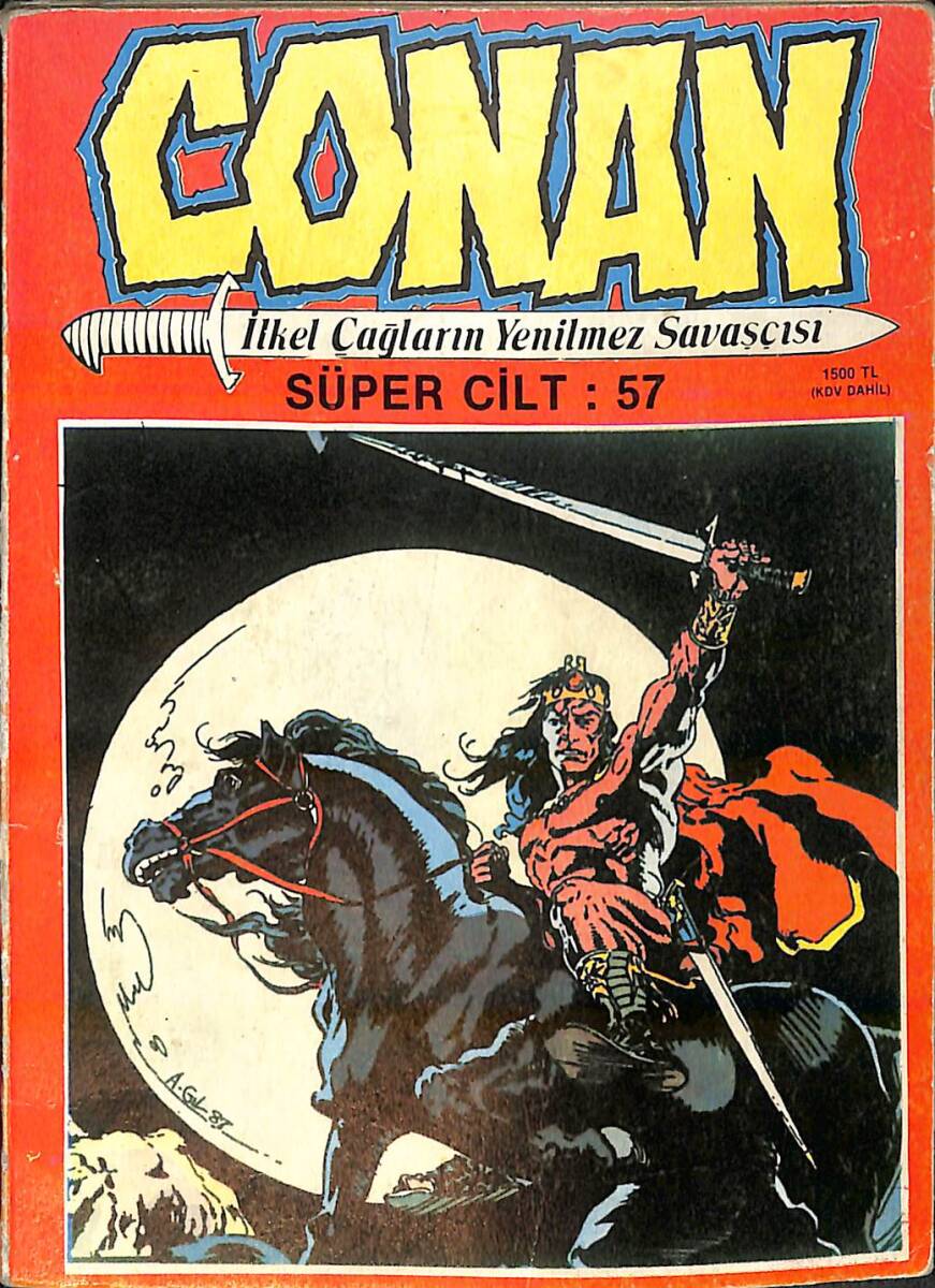 CONAN KIRMIZI KAPAKLI SÜPER CİLT SAYI 57 NDR93960 - 1