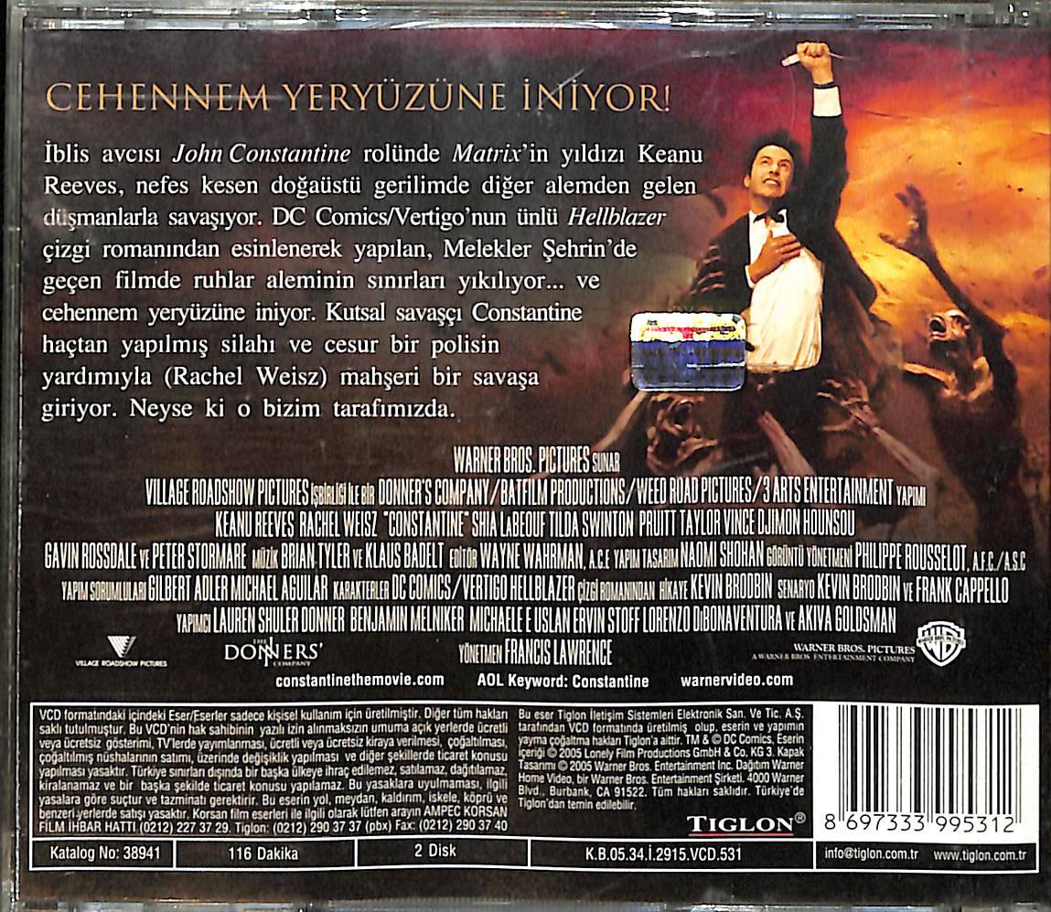 Constantine Orijinal VCD Film VCD29148 - 2