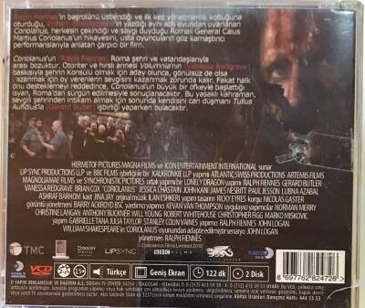 Coriolanus VCD Film VCD11536 - 2