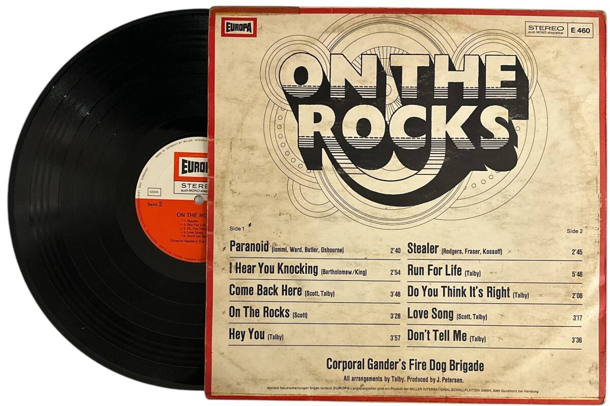 Corporal Gander's Fire Dog Brigade - On The Rocks LP Plak (10/7) PLK25517 - 1