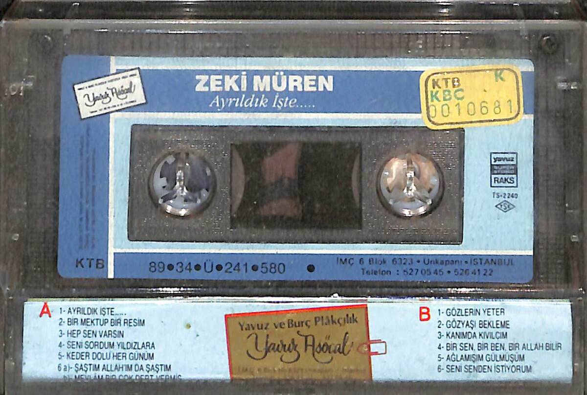 Zeki Müren – Ayrıldık İşte KST26157 - 2