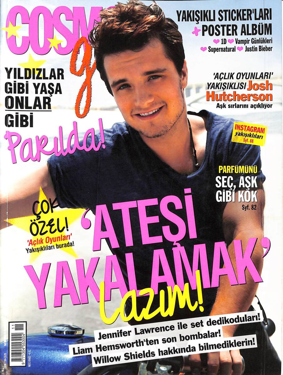 Cosmo Girl Kasım 2013 - Jennifer Lawrence İle Set Dedikoduları NDR102110 - 1