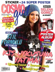 Cosmo Girl Ocak 2013 - Şanslı Kız Selena Gomez Ne Alemde ? NDR102123 - Gökçekoleksiyon