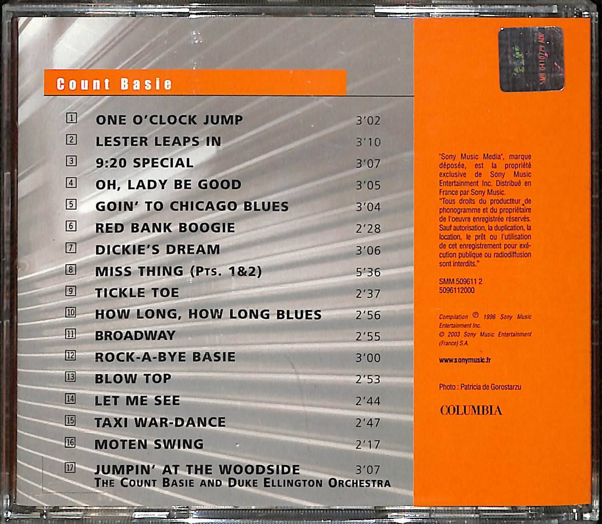 Count Basie - 1936-1961 / Columbia Jazz CD (İkinci El) CD5355 - 2