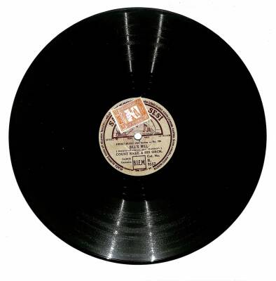 Count Basie His Orch - Bills Mill Free Eats TAŞ PLAK (107) PLK23121 - 2
