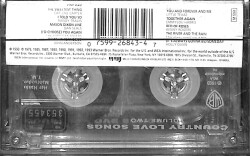 Country Love Songs - Volume Two Kaset (İkinci El Kaset) KST29742 - 2