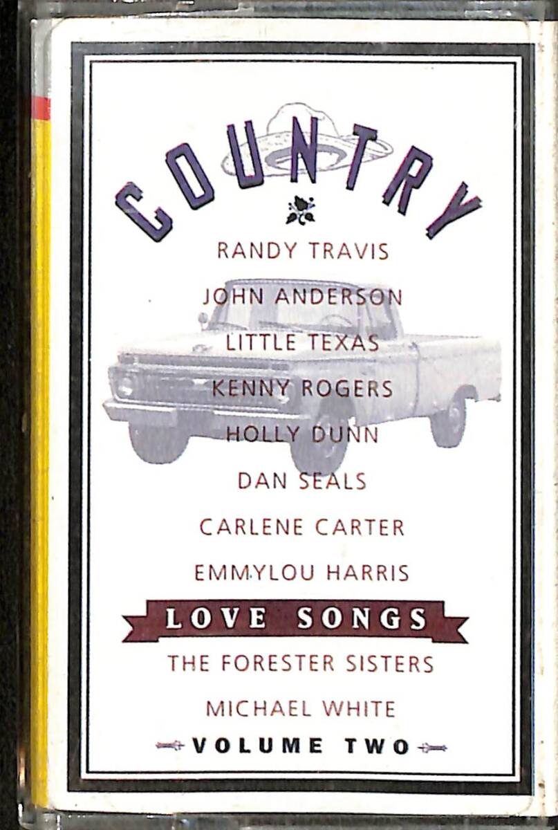 Country Love Songs - Volume Two Kaset (İkinci El Kaset) KST29742 - 1