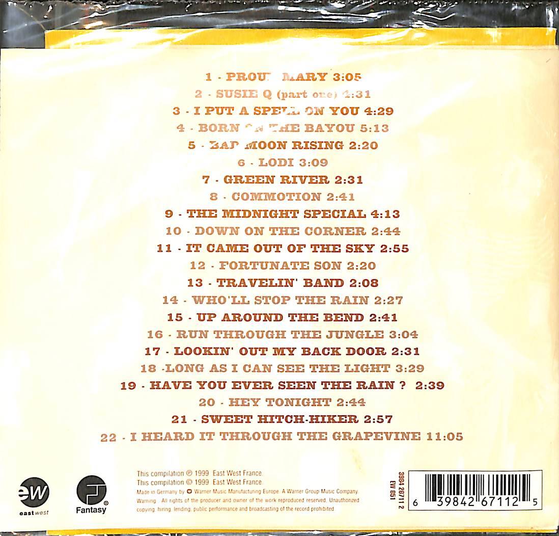 Creedence Clearwater Revival – The Very Best Of Creedence Clearwater Revival CD (İkinci El) CD5812 - 2