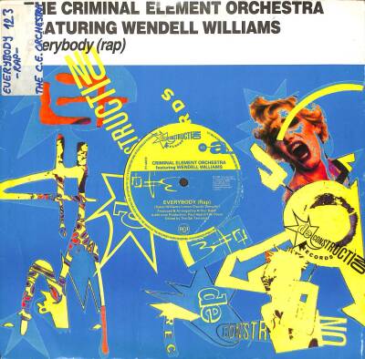 Criminal Element Orchestra – Everybody (Rap) 1990 UK (109) PLK17489 - 1