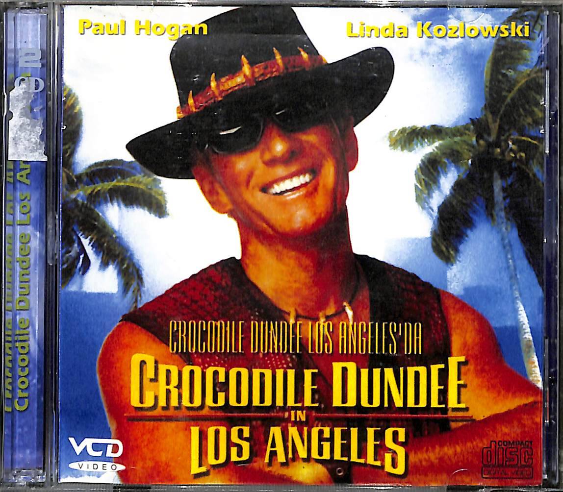 Crocodile Dundee In Los Angeles Orjinal VCD Film ' Paul Hogan, Linda Kozlowski ' VCD28071 - 1