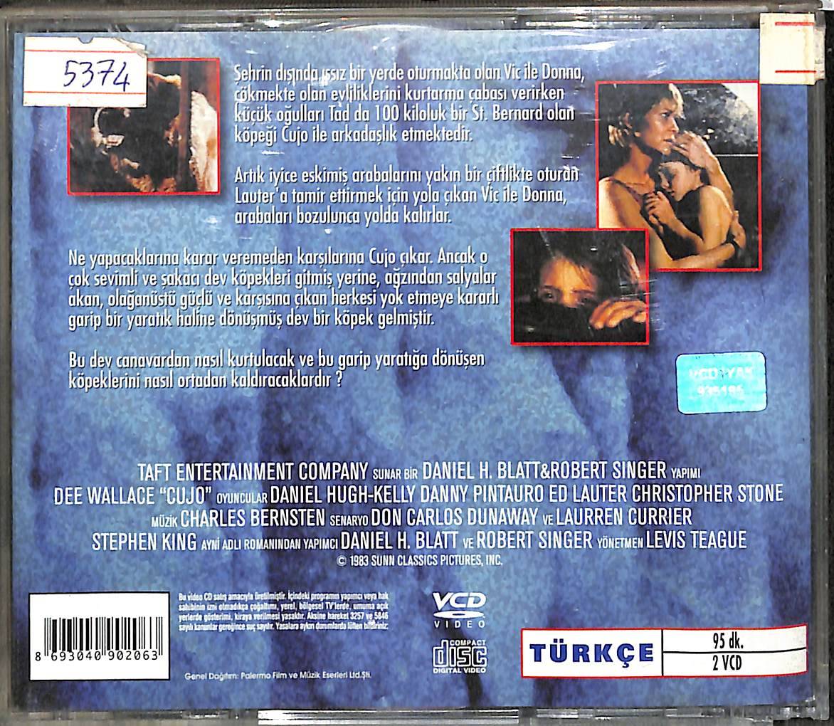 Cujo VCD Film VCD26957 - 2