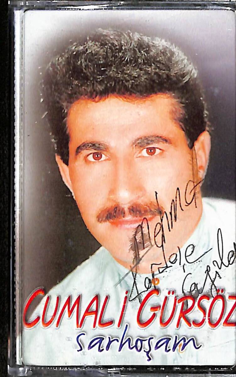 Cumali Gürsöz - Sarhoşam Orijinal Kaset (İkinci El) * Özgü Müzik - 2000 * KST29964 - 1