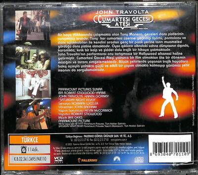 Cumartesi Gecesi Ateşi John Travolta VCD Film VCD12733 - 2