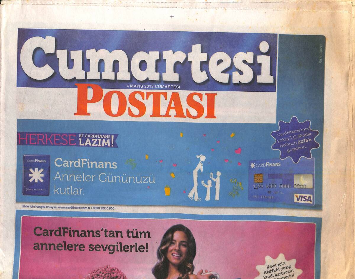 Cumartesi Postası 4 Mayıs 2013 - Cüneyt Arkın: Sırtımda Yatakla İstanbul'a Geldim! GZ138830 - 1