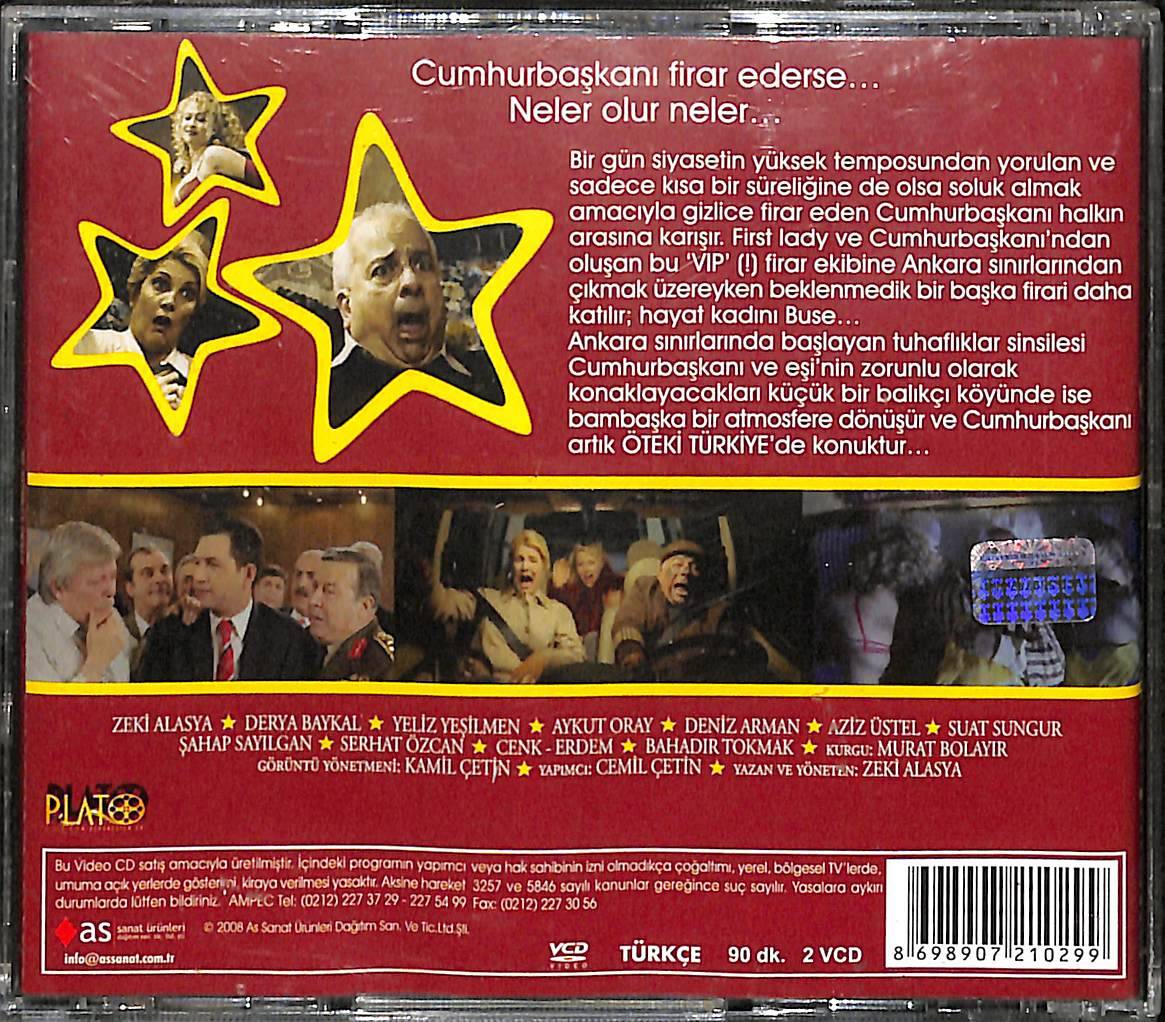 Cumhurbaşkanı Öteki Türkiye'de Orjinal VCD Film ' Zeki Alasya, Derya Baykal ' VCD28076 - 2