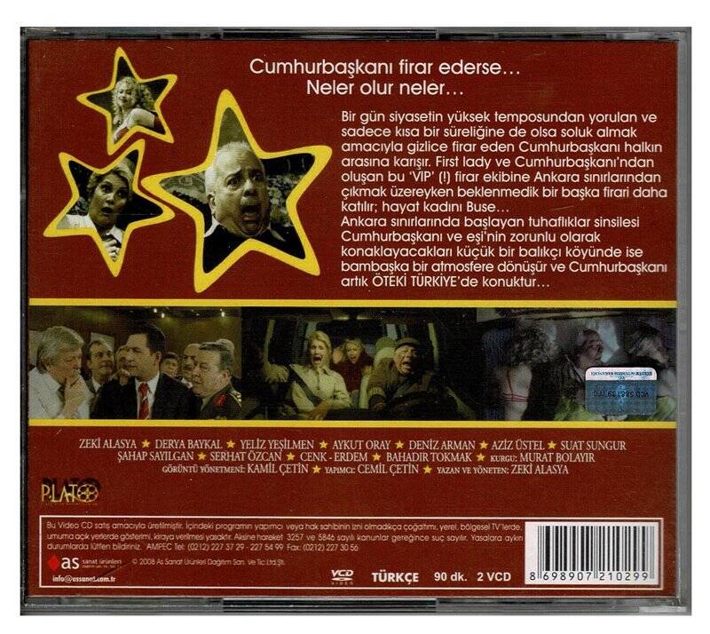 Cumhurbaşkanı Öteki Türkiyede VCD Film VCD124 - 2