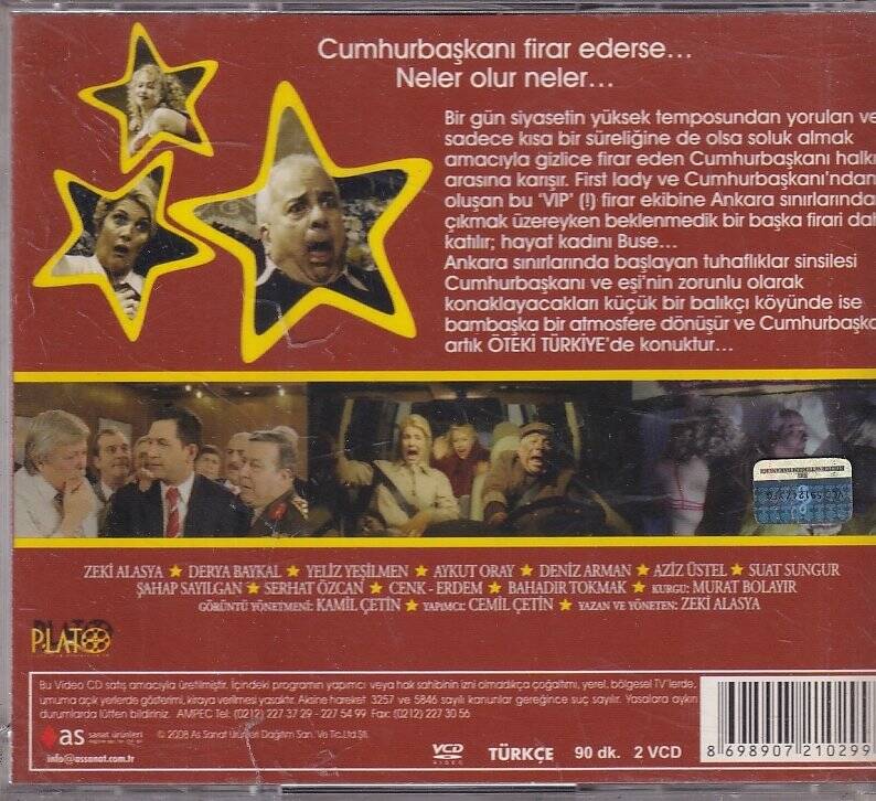 Cumhurbaşkanı Öteki Türkiye`de VCD Film VCD8802 - 2