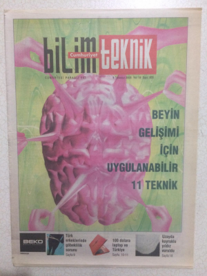 Cumhuriiyet Gazetesi Bilim Teknik Eki 9 Temmuz 2005 - Beyin Gelişimi İçin Uygulanabilir 11 Teknik GZ23676 - 1