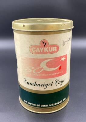 Cumhuriyet Çayı (Rize) Eski Kutu - Türkiye Cumhuriyetinin 80.Yılına Özel Basım AOB3166 (N) - 1