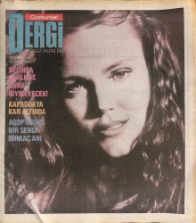 Cumhuriyet Dergisi 10 Mart 1991 Sayı 261 - Belinda Carlisle Kürk Giymeyecek ! NDR78034 - Gökçekoleksiyon