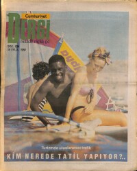 Cumhuriyet Dergisi 18 Eylül 1988 Sayı 134 - Kemalm Sunal Sinemanın Tek Starıyım NDR78065 - Gökçekoleksiyon