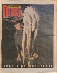 Cumhuriyet Dergisi 24 Temmuz 1988 - Sualtı Astronotları NDR78057 - Gökçekoleksiyon