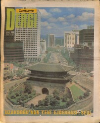 Cumhuriyet Dergisi 25 Eylül 1988 Sayı 135 - Uzakdoğunun Yeni Ejderhası Seul NDR78066 - Gökçekoleksiyon
