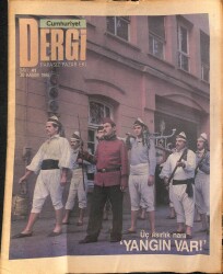 Cumhuriyet Dergisi 30 Kasım 1986 Sayı 41 - Üç Asırlık Nara Yangın Var NDR78640 - Gökçekoleksiyon
