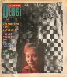 Cumhuriyet Dergisi 31 Mart 1991 Sayı 264 - Robert Kolejde Şov NDR78037 - Gökçekoleksiyon