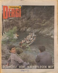 Cumhuriyet Dergisi 7 Ağustos 1988 Sayı 128 NDR78059 - Gökçekoleksiyon