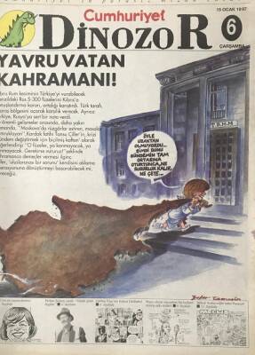 Cumhuriyet Dinazor Haftalık Mizah Dergisi 15 Ocak 1997 Sayı 6 GZ30827 - 1